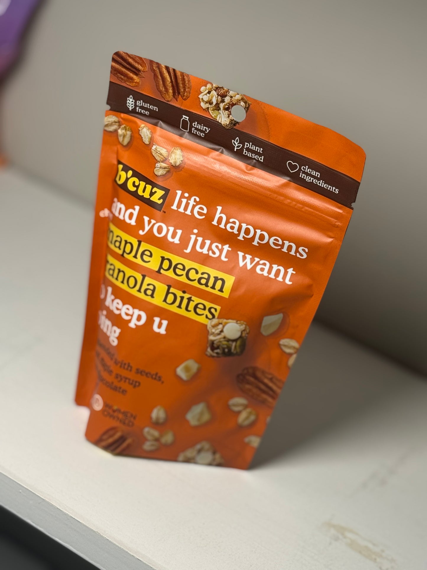 B’cuz - Maple Pecan Granola Bites
