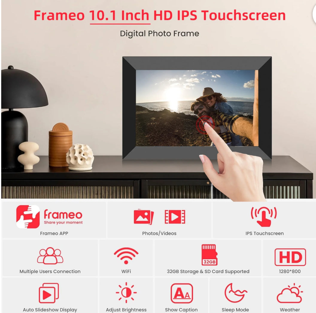 12 Gifts of Christmas Fundraiser Raffle – Prize #5 - Framio Digital Picture Frame