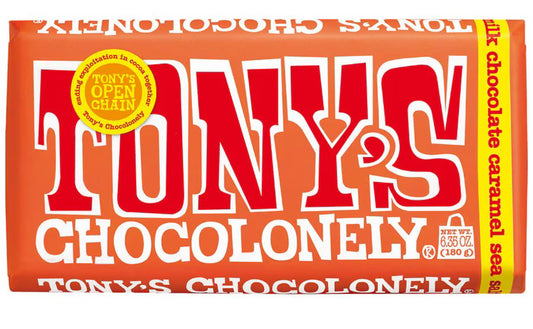 Milk Chocolate Caramel Seasalt - Tony’s Chocolate