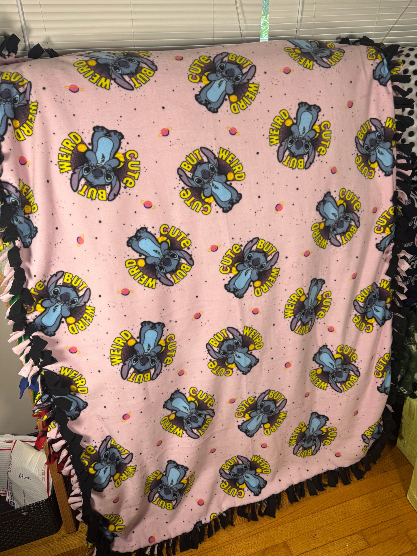 Pink Stitch  Blanket