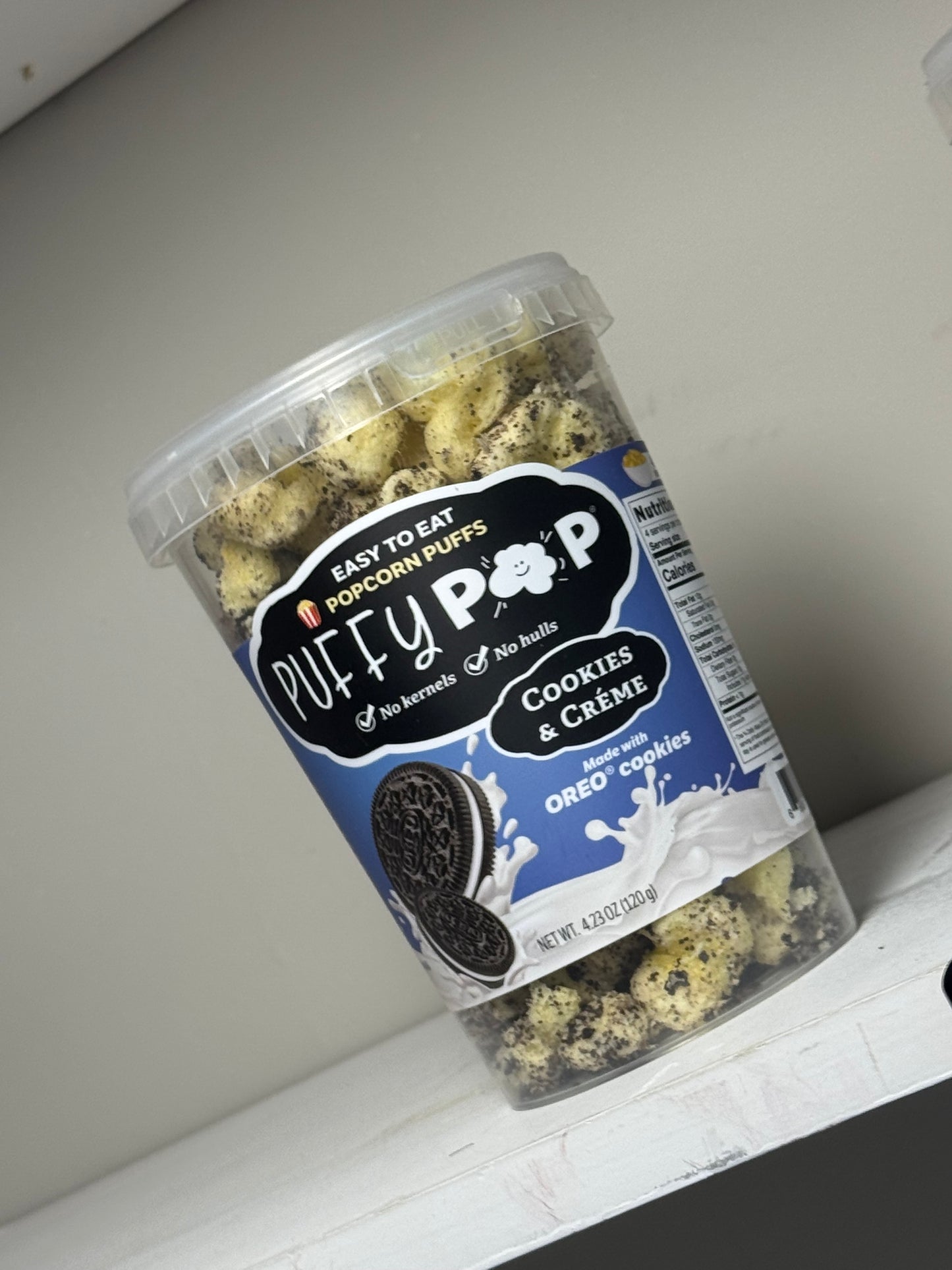 Puffy Pop – Cookies & Cream