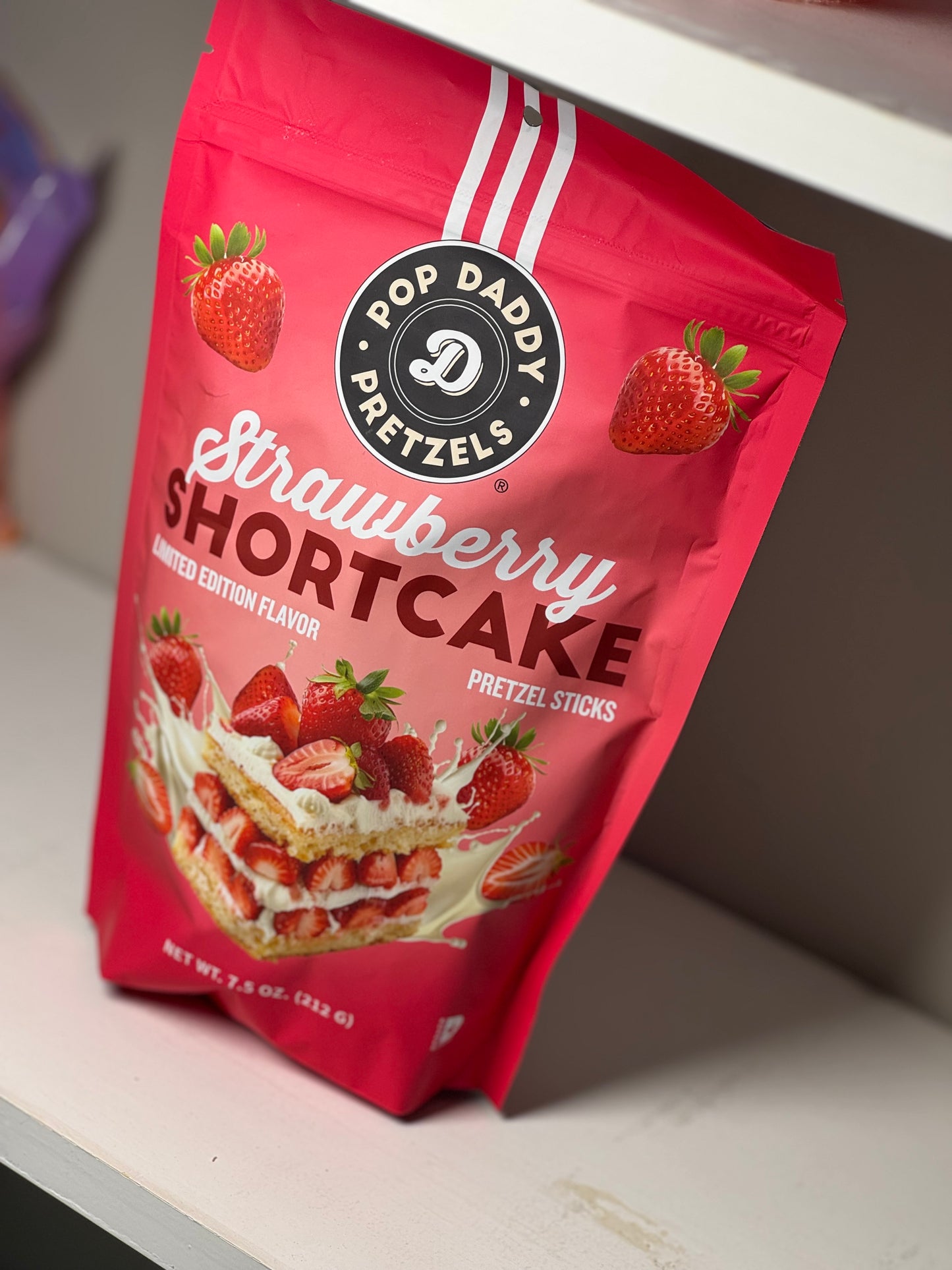 Strawberry Shortcake - Pretzel Sticks