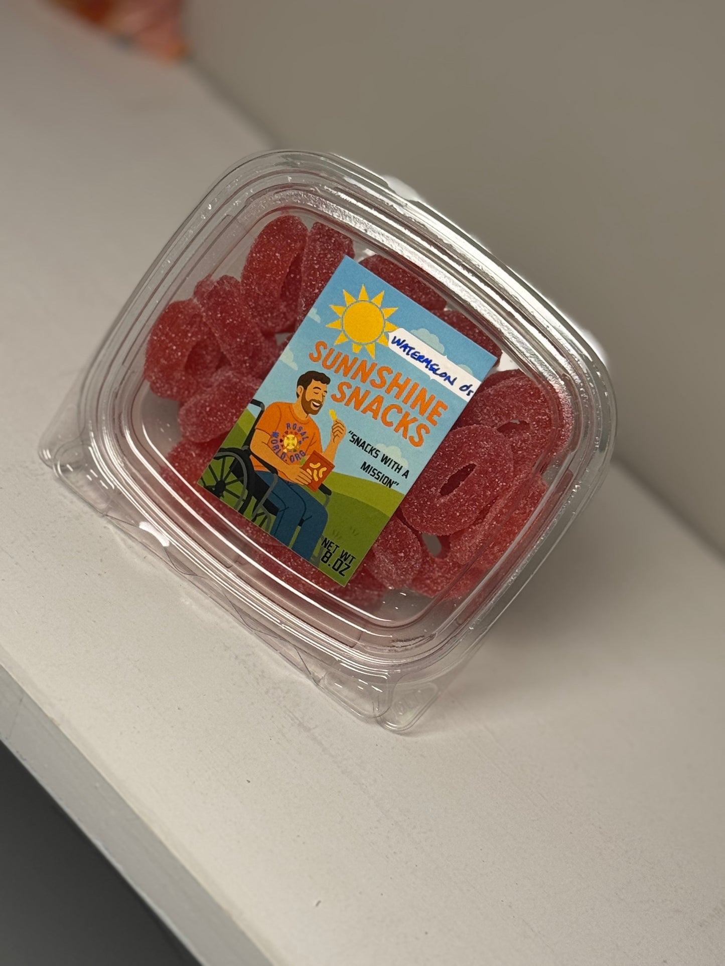 Watermelon Rings - 1/2 lb