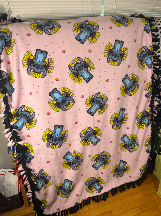 Pink Stitch  Blanket