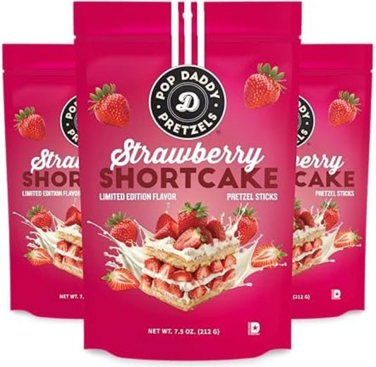 Strawberry Shortcake - Pretzel Sticks