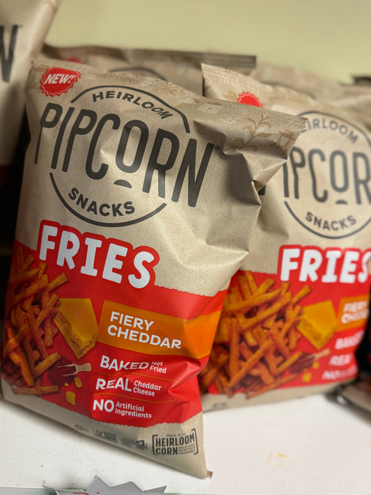 Cheddar Fries Pipcorn