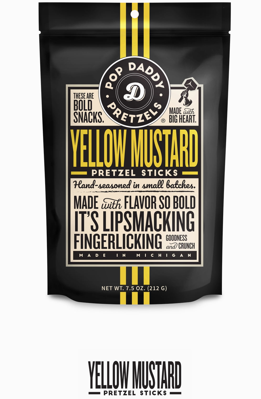 Yellow Mustard Pretzels