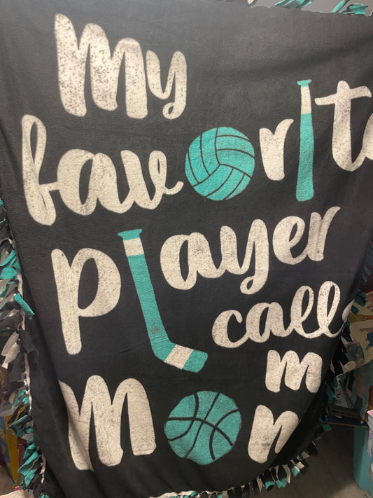 Sports Mom Blanket