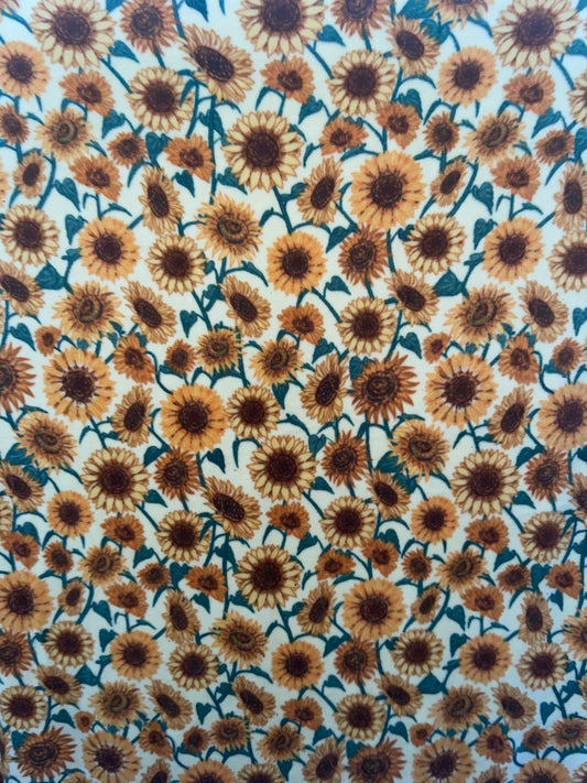 Golden Sunflowers Blanket
